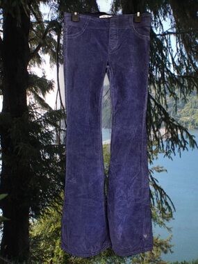 Free People Blue Boot Cut Pants